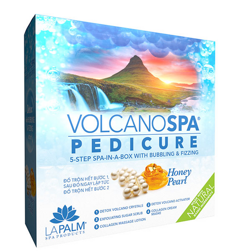 Volcano Spa Pedicure 5 Step, Honey Pearl OK0927VD