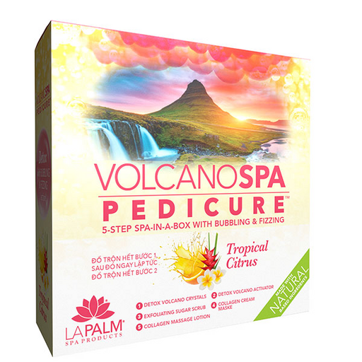 Volcano Spa Pedicure 5 Step, Tropical Citrus OK0927VD