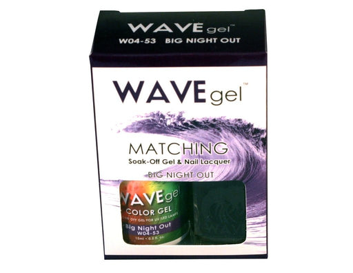 Wave Gel Nail Lacquer + Gel Polish, 053, Big Night Out, 0.5oz OK1129