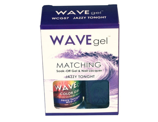 Wave Gel Nail Lacquer + Gel Polish, 057, Jazzy Tonight, 0.5oz OK1129