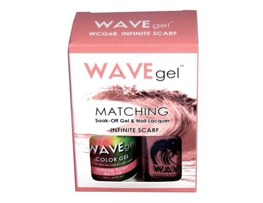 Wave Gel Nail Lacquer + Gel Polish, 068, Infinite Scarf, 0.5oz OK1129
