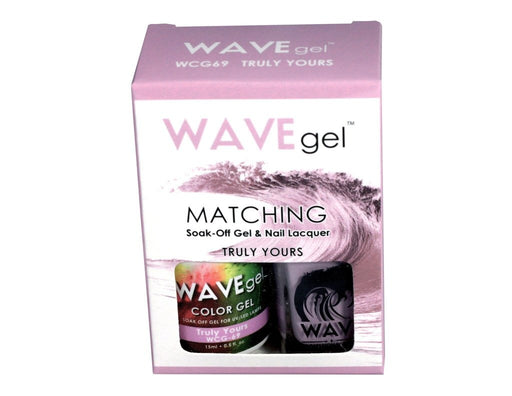 Wave Gel Nail Lacquer + Gel Polish, 069, Truly Yours, 0.5oz OK1129