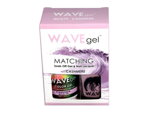 Wave Gel Nail Lacquer + Gel Polish, 079, Cashmere, 0.5oz OK1129