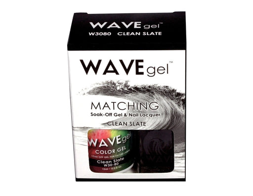 Wave Gel Nail Lacquer + Gel Polish, 080, Clean Slate, 0.5oz OK1129