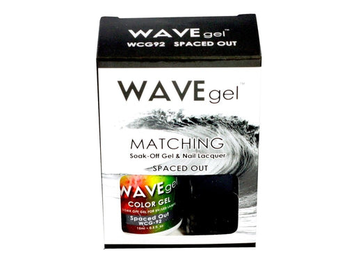 Wave Gel Nail Lacquer + Gel Polish, 092, Spaced Out, 0.5oz OK1129
