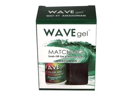 Wave Gel Nail Lacquer + Gel Polish, 097, Amazonian, 0.5oz OK1129