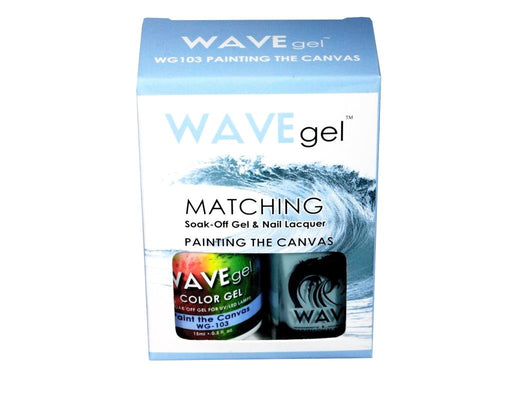 Wave Gel Nail Lacquer + Gel Polish, 103, Painting The Canvas, 0.5oz OK1129