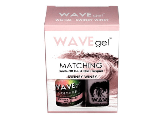 Wave Gel Nail Lacquer + Gel Polish, 106, Swiney Winey, 0.5oz OK1129