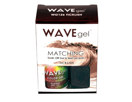 Wave Gel Nail Lacquer + Gel Polish, 126, Ticklish, 0.5oz OK1129