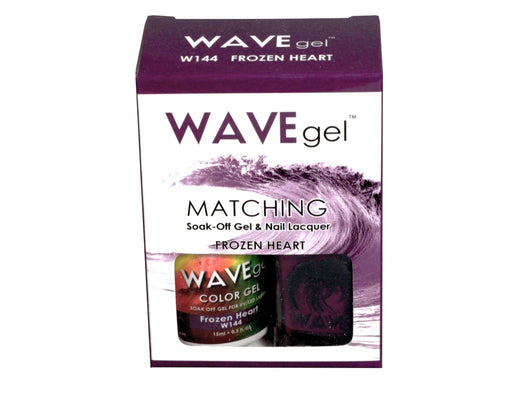 Wave Gel Nail Lacquer + Gel Polish, 144, Frozen Heart, 0.5oz OK1129