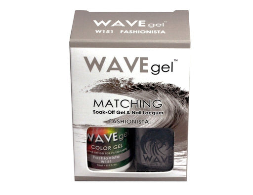 Wave Gel Nail Lacquer + Gel Polish, 151, Fashionista, 0.5oz OK1129