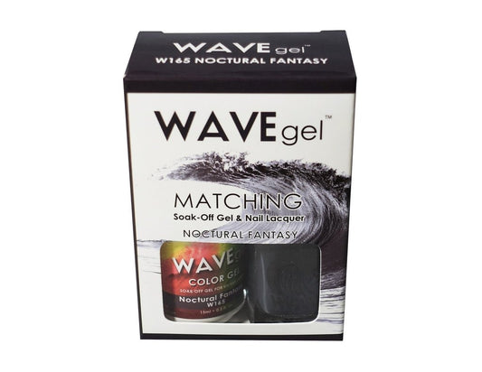 Wave Gel Nail Lacquer + Gel Polish, 165, Nocturnal Fantasy, 0.5oz OK1129