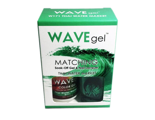 Wave Gel Nail Lacquer + Gel Polish, 171, Thai Water Market, 0.5oz OK1129