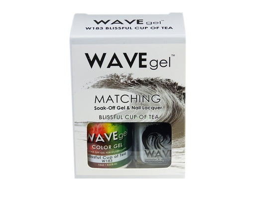 Wave Gel Nail Lacquer + Gel Polish, 183, Blissful Cup Of Tea, 0.5oz OK1129