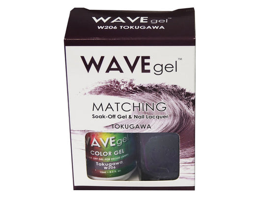 Wave Gel Nail Lacquer + Gel Polish, 206, Stella Fantasy Collection, 0.5oz OK1211