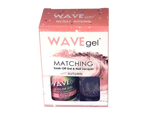 Wave Gel Nail Lacquer + Gel Polish, 061, Autumn, 0.5oz OK1129