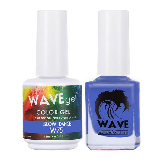 Wave Gel Nail Lacquer + Gel Polish, Simplicity Collection, 075, Slow Dance, 0.5oz