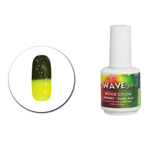 Wave Gel Mood Color Gel Polish, WM082, Exotic Fruit, 0.5oz OK1129