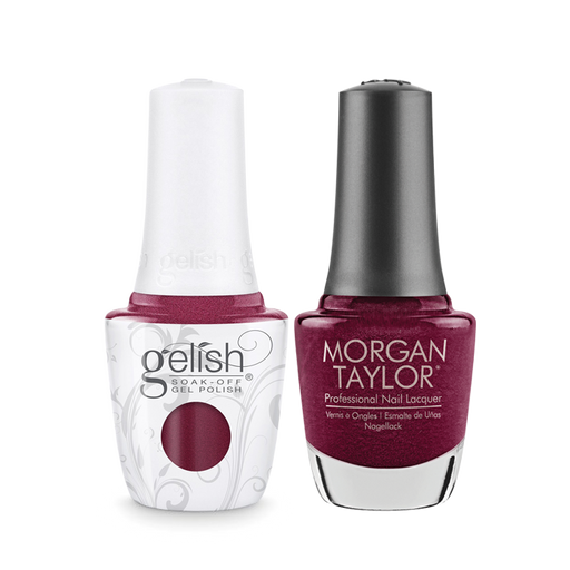 Gelish Gel Polish & Morgan Taylor Nail Lacquer, 1110317, African Safari 2018 Collection, Wanna Share A Tent?, 0.5oz