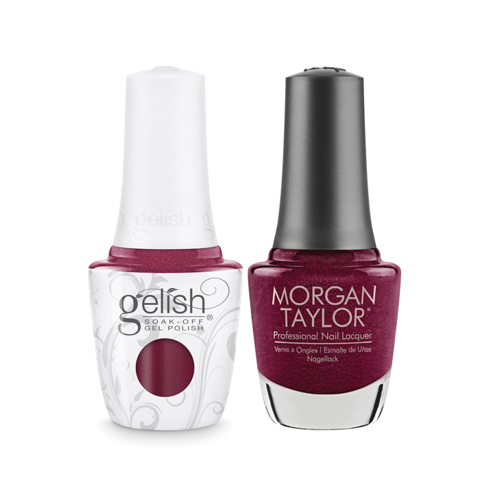 Gelish Gel Polish & Morgan Taylor Nail Lacquer, 1110317, African Safari 2018 Collection, Wanna Share A Tent?, 0.5oz