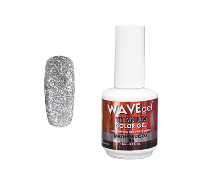 Wave Gel Titanium Gel Polish, 36, Mayhem Disco, 0.5oz OK1129