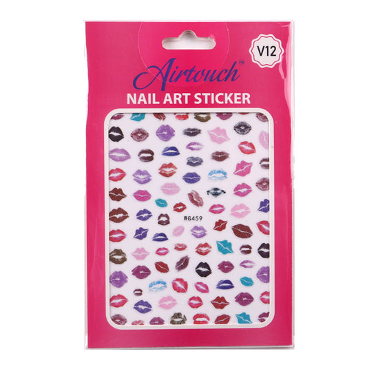 Airtouch Nail Art Sticker, Valentine Collection, Color List Note, 000