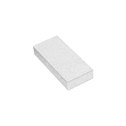 Cre8tion Disposable SLIM Buffer, White Foam, White Grit 80/100, 06076, CASE (Packing: 1,000pcs/case)