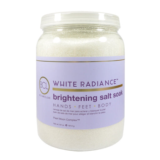 BCL SPA, White Radiance Brightening Salt Soak, 64oz