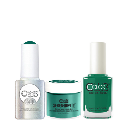 Color Club 3in1 Dipping Powder + Gel Polish + Nail Lacquer , Serendipity, Wild Cactus, 1oz, 05XDIP984-1 KK