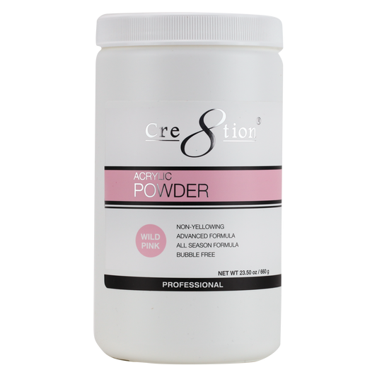 Cre8tion Acrylic Powder, PINK, 23.5oz, 01126