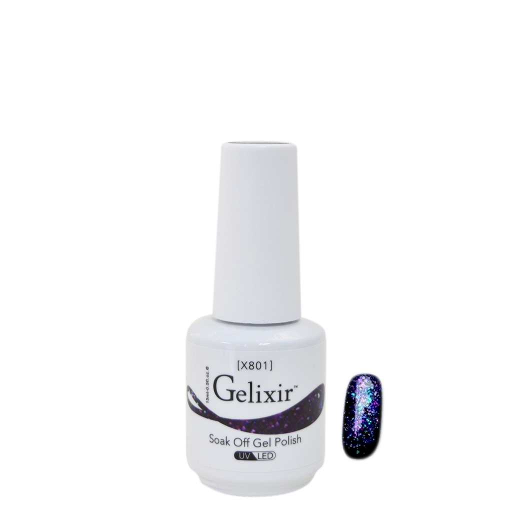 Gelixir Gel, X Collection, X801, 0.5oz