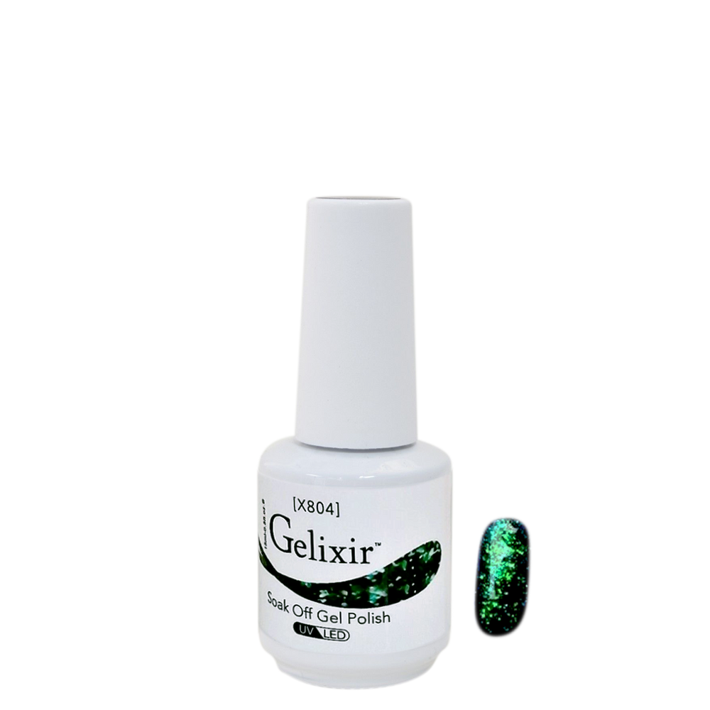 Gelixir Gel, X Collection, X804, 0.5oz