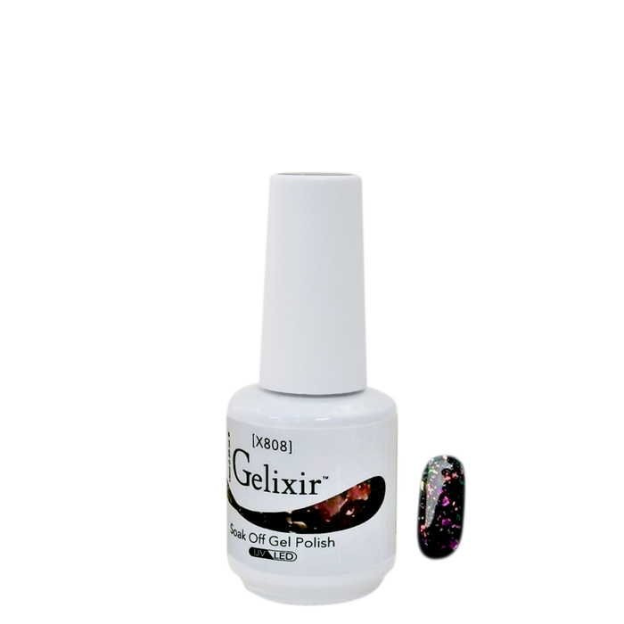 Gelixir Gel, X Collection, X808, 0.5oz