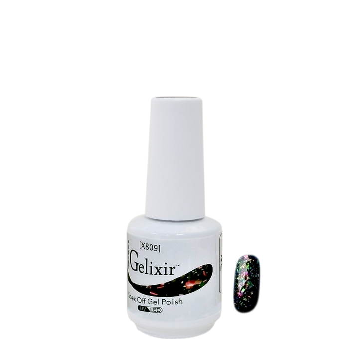 Gelixir Gel, X Collection, X809, 0.5oz