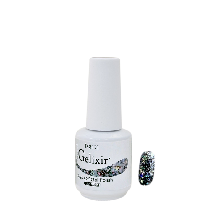 Gelixir Gel, X Collection, X817, 0.5oz