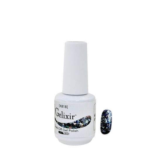 Gelixir Gel, X Collection, X818, 0.5oz