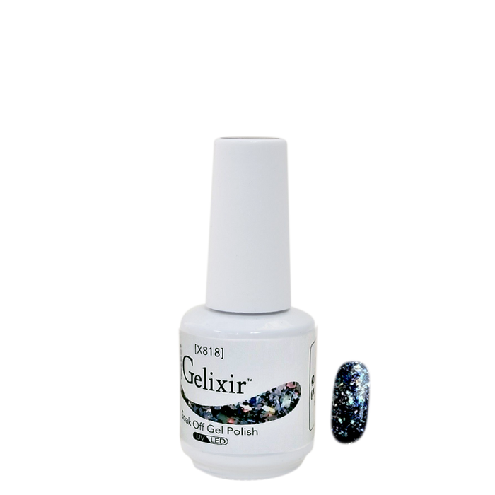 Gelixir Gel, X Collection, X818, 0.5oz