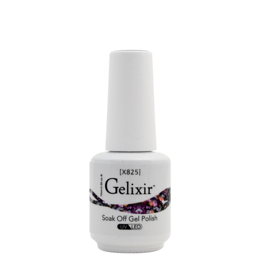 Gelixir Gel, X Collection, X825, 0.5oz
