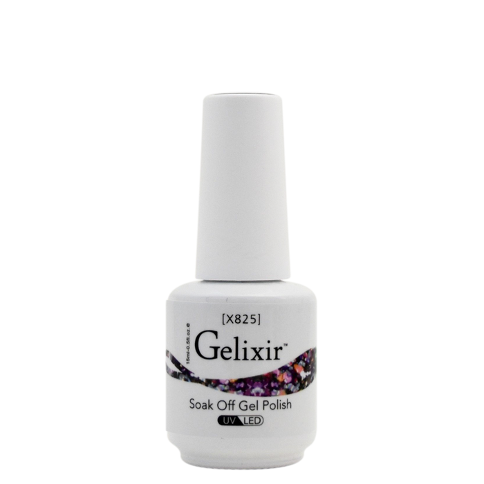 Gelixir Gel, X Collection, X825, 0.5oz