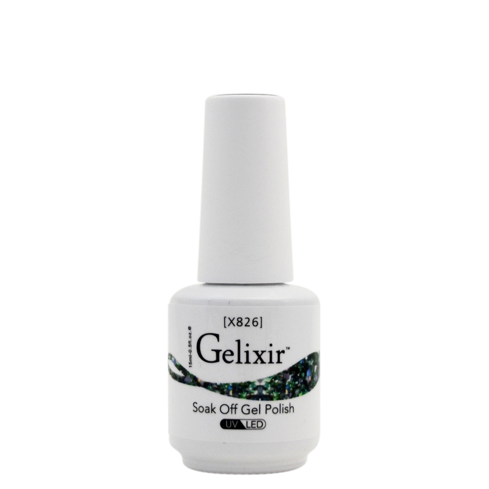 Gelixir Gel, X Collection, X826, 0.5oz