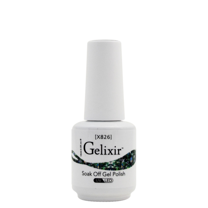 Gelixir Gel, X Collection, X826, 0.5oz