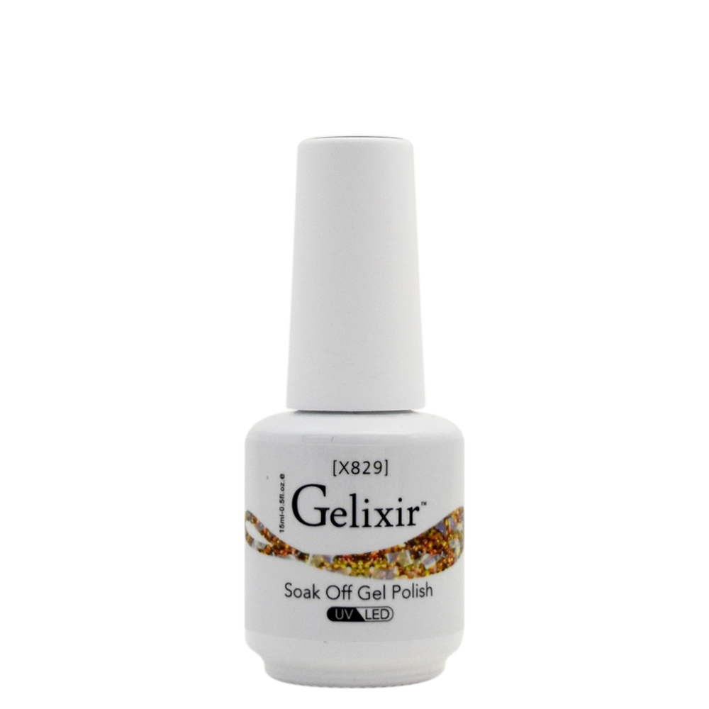Gelixir Gel, X Collection, X829, 0.5oz