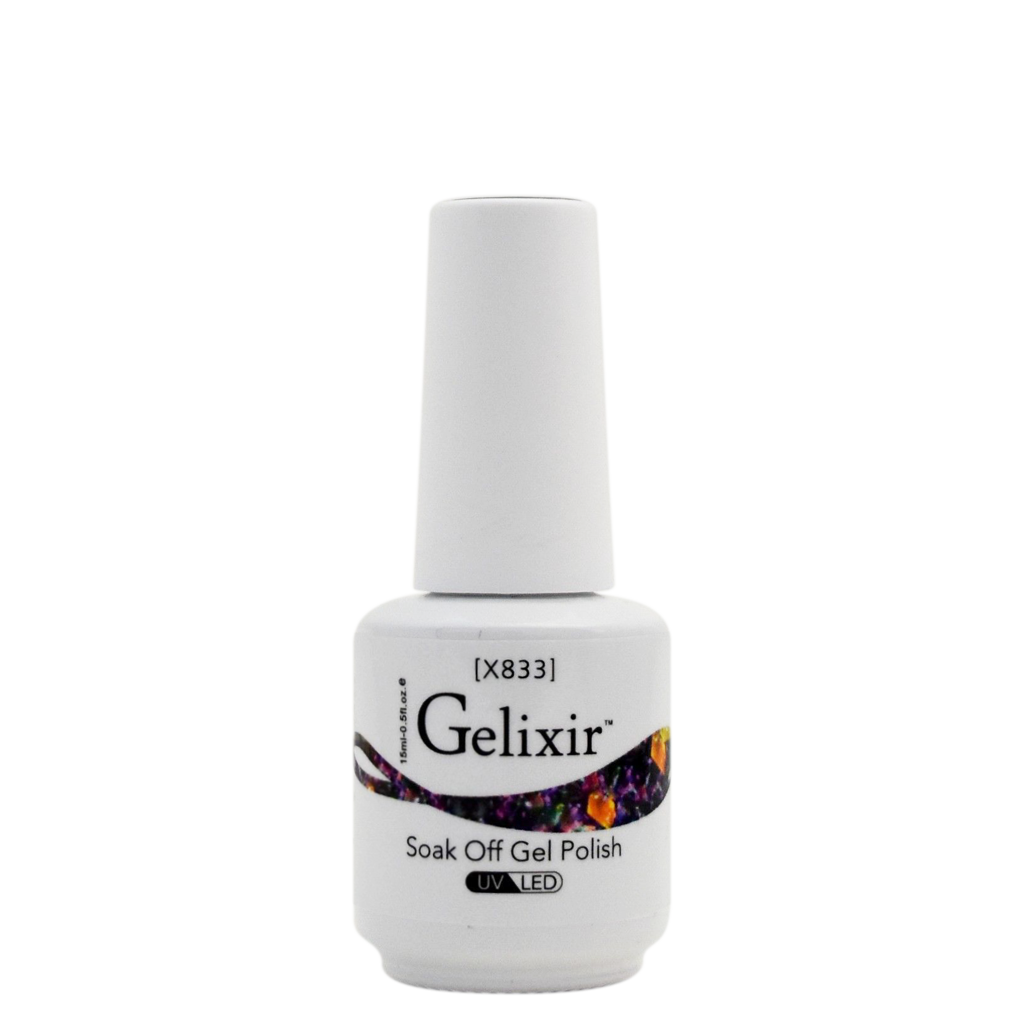 Gelixir Gel, X Collection, X833, 0.5oz