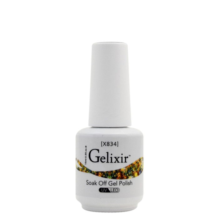 Gelixir Gel, X Collection, X834, 0.5oz