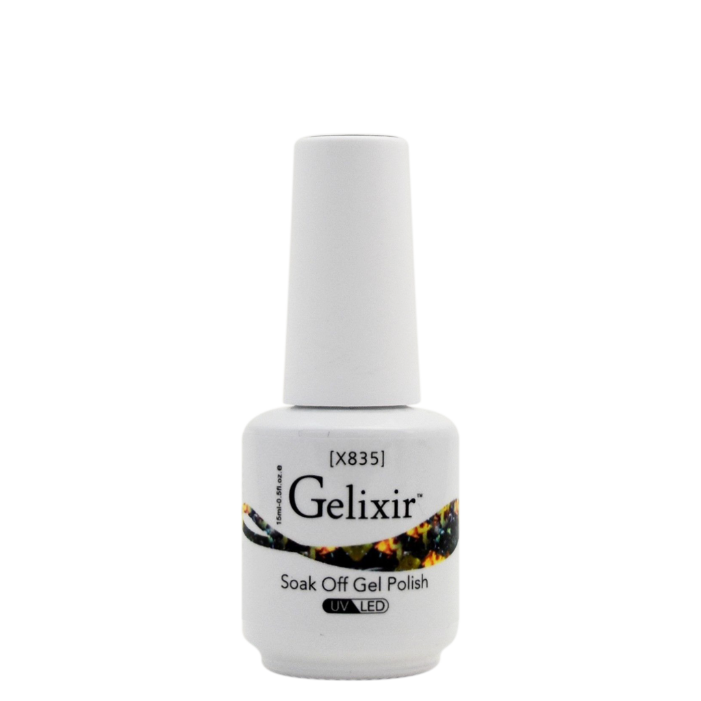 Gelixir Gel, X Collection, X835, 0.5oz