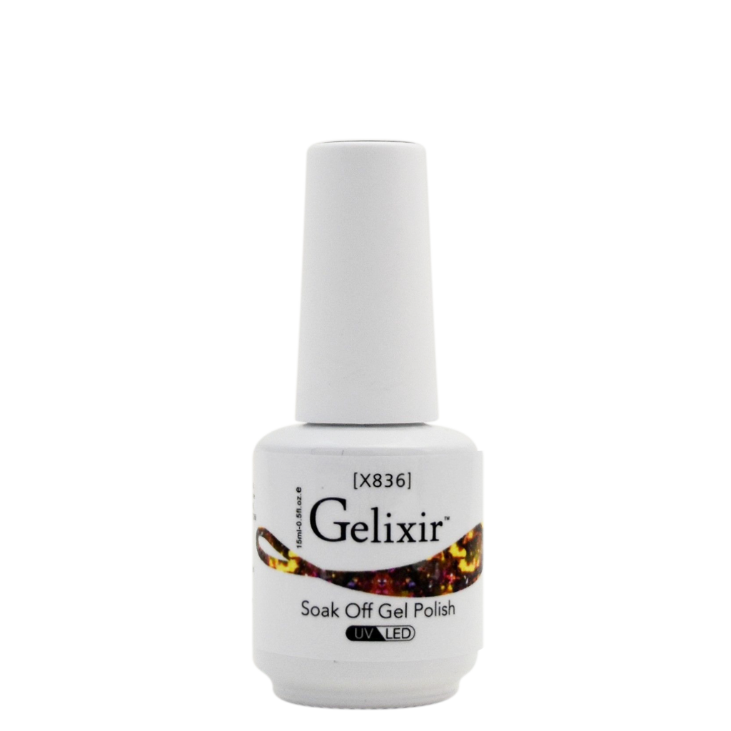 Gelixir Gel, X Collection, X836, 0.5oz