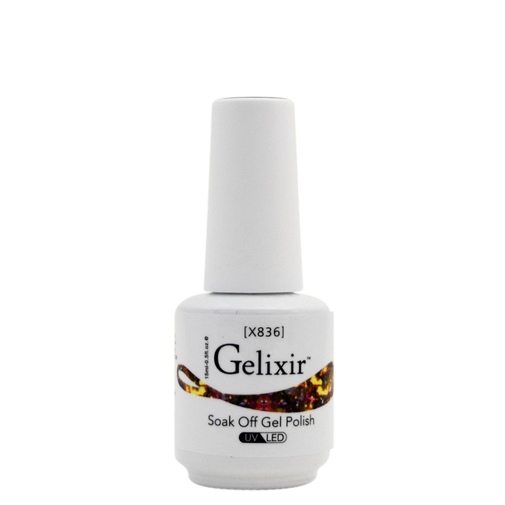 Gelixir Gel, X Collection, X836, 0.5oz