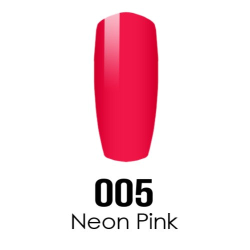 DC Nail Lacquer And Gel Polish, DC 005, Neon Pink, 0.6oz MY0926