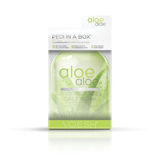 Voesh Pedi in a Box Ultimate 6 Step, ALOE ALOE, VPC607 ALO