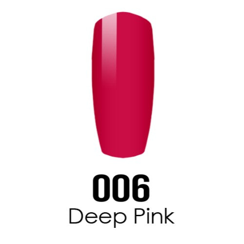 DC Nail Lacquer And Gel Polish, DC 006, Deep Pink, 0.6oz MY0926